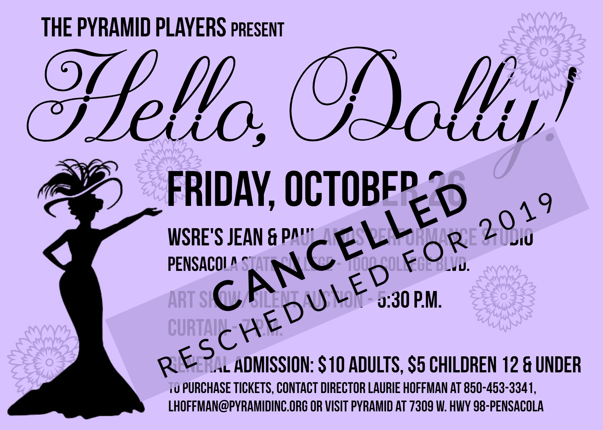 Hello Dolly Event Flyer